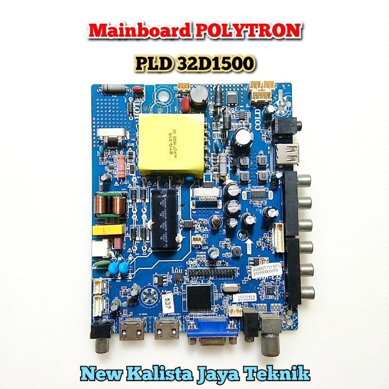 MAINBOARD TV POLYTRON 32D1500 ORIGINAL CV56XH-E32 MB 32D1500S MOTHERBOARD TV PLD32D1500S MB POLYTRON