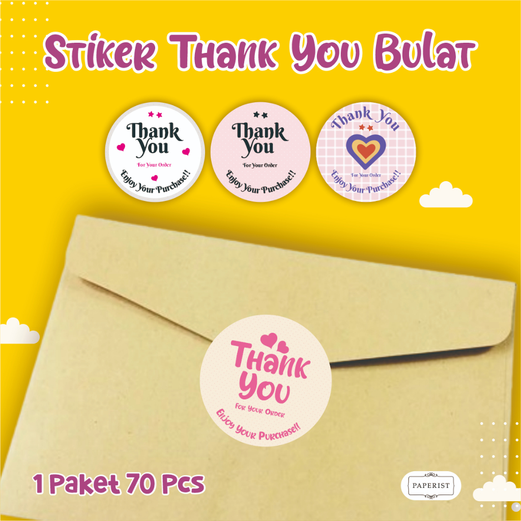 

Cetak Kartu / Thank You Card / Stiker Thank You / Ucapan Terimakasih