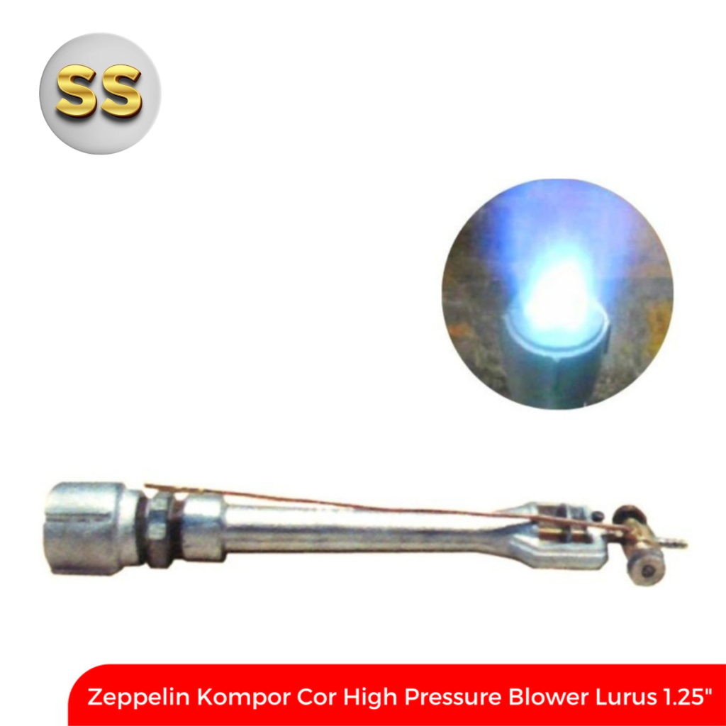 Zeppelin Kompor Cor Tekanan Tinggi Blower Duduk 1.25"