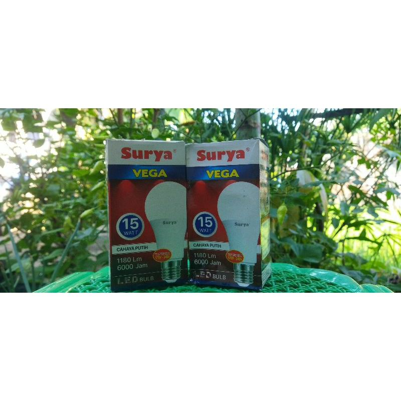 Lampu 15 watt surya vega