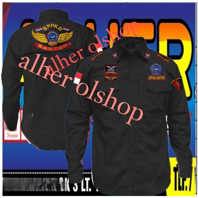 kemeja tactical BPPKB Banten baju tactical BPPKB Banten Seragam tactical BPPKB Banten kemeja BPPKB B