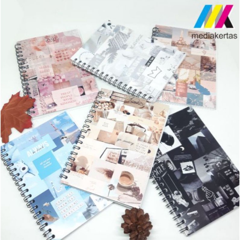 

Buku Sketsa Sketchbook B5 A5 A6 Polos Craft Vintage HVS Bookpaper Murah