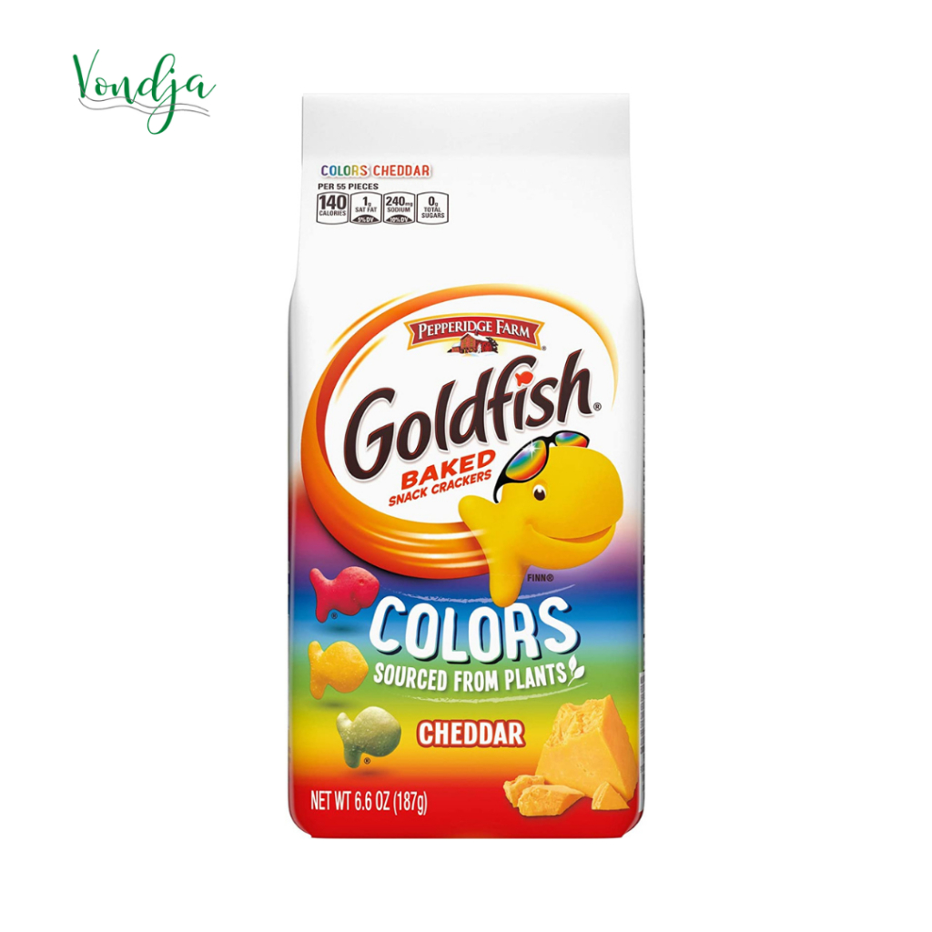 

Pepperidge Farm Goldfish Crackers Colors 187 gram