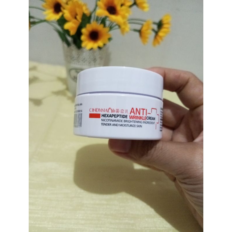 CindynalHexapeptide anti wrinkle/ Retinol/ cream retinol/ Cindynal