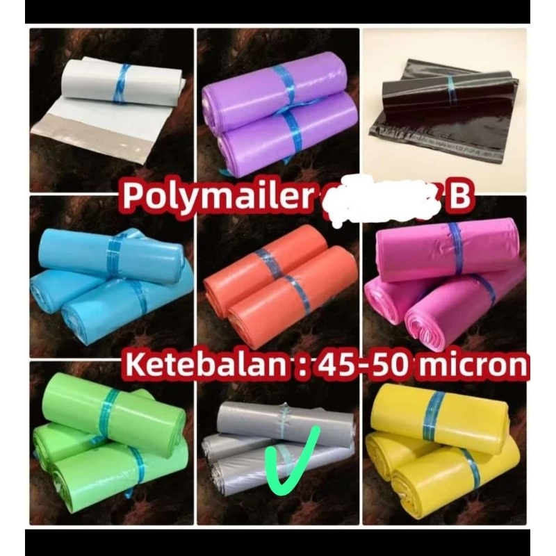 PLASTIK POLYMAILER (perekat/lem)