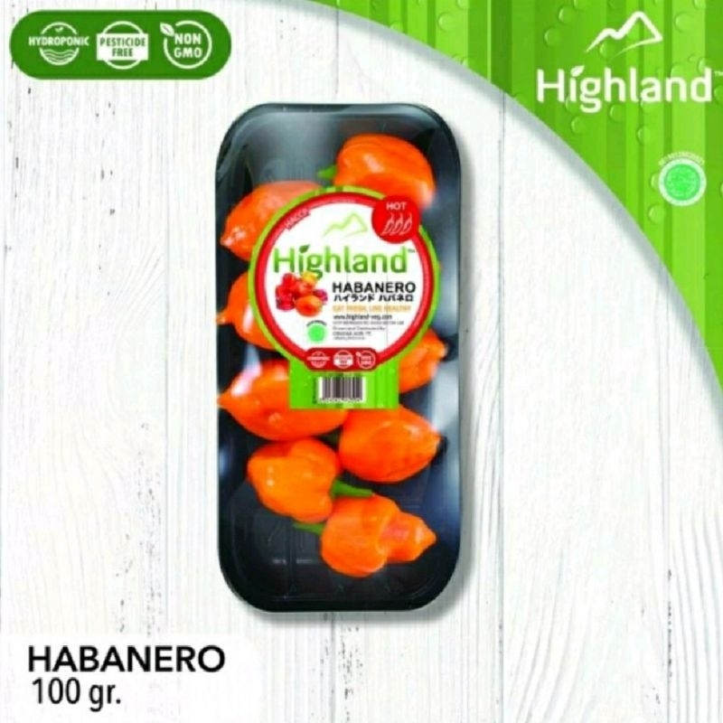 

Cabe Gendot Habanero Highland - 100 Gram
