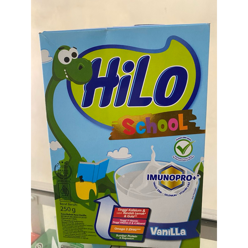 

Hilo School 250gr Rasa Vanila