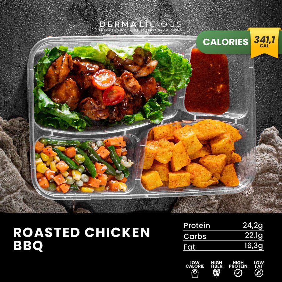 

Roasted Chicken Barbeque - Eazy Meal Dermalicious