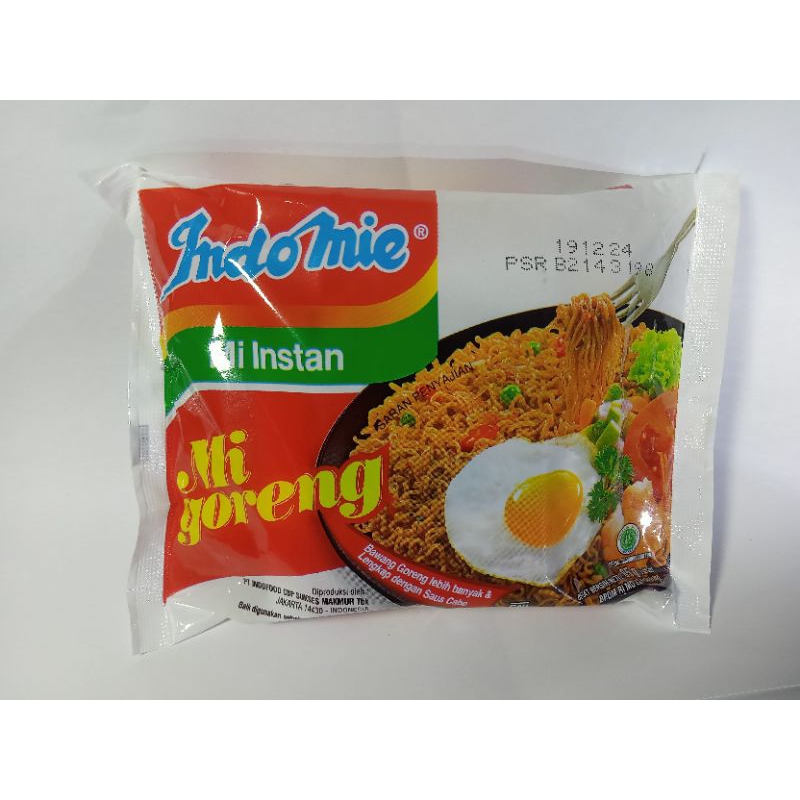 

Mie Indomie goreng 85gr 5pcs