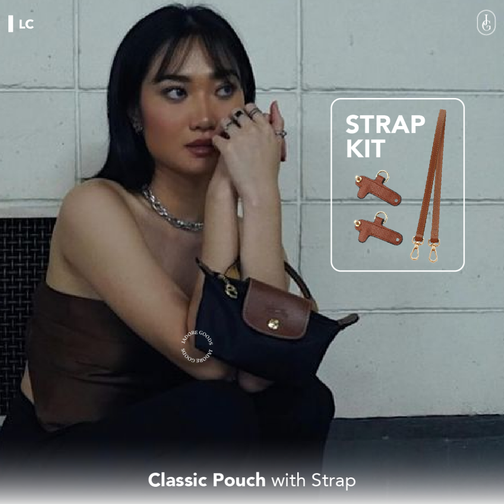 Le Pliage Pouch (with strap)