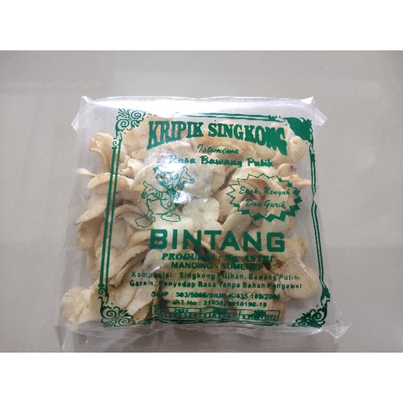 

KERIPIK SINGKONG BINTANG 9
