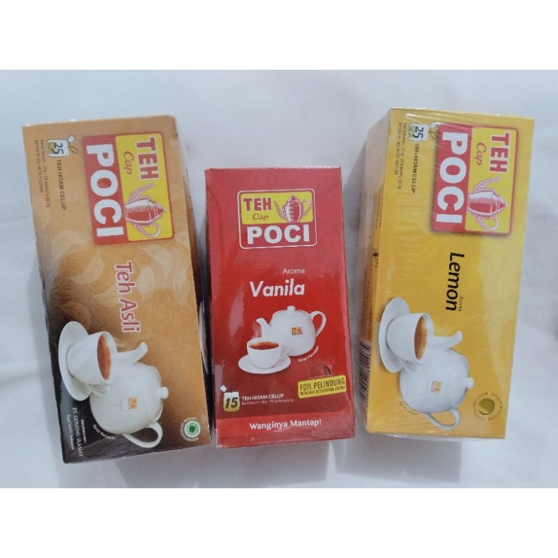 

TEH CAP POCI // TEH CELUP // bundle isi 4 pack