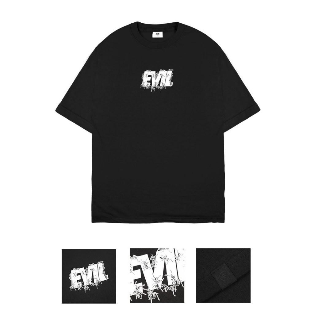 EVIL ARMY T-SHIRT - TSOS SMELT D24 BLACK