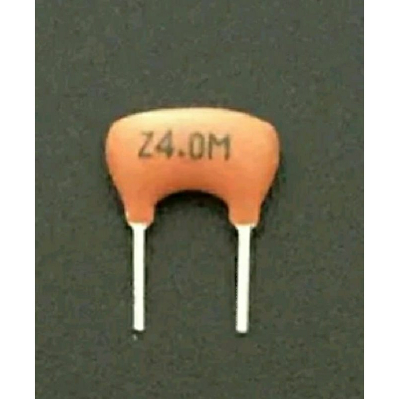 Keramik resonator 4 Mhz. Oscilator osilator radio pemancar AM SW HF komponen inti VXO.