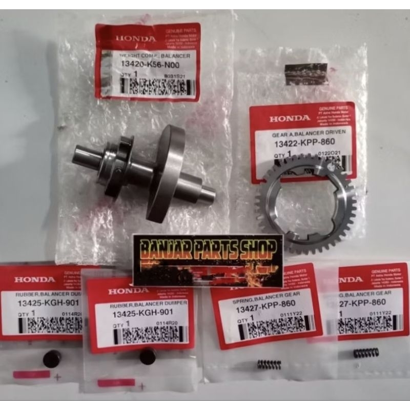BALANCER ASSY K56 CB150R CBR150R SONIC SUPRA GTR 13420K56N00 WEIGHT COMP BALANCER K56