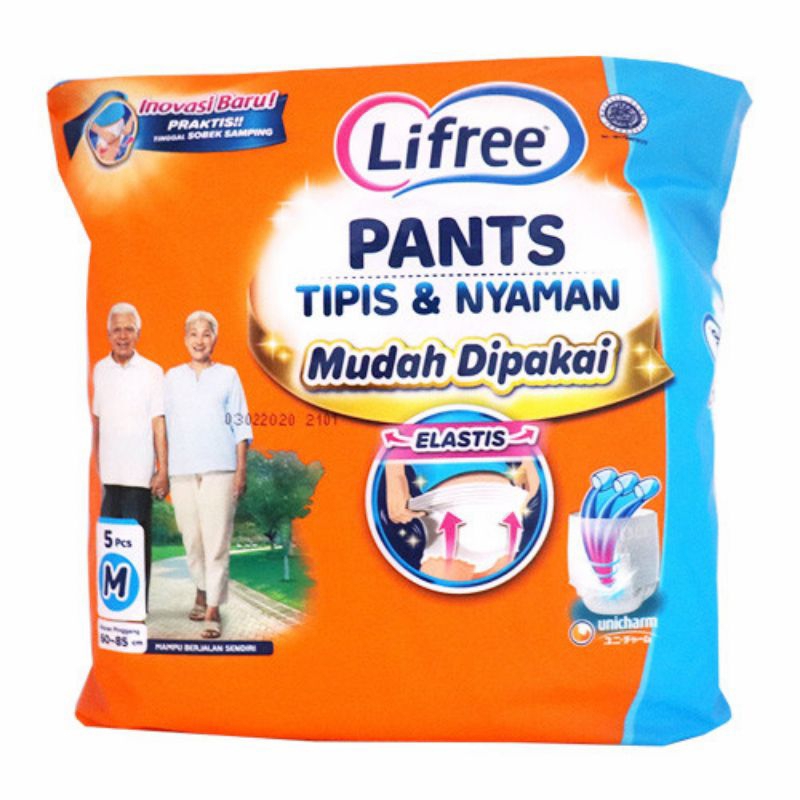 PAMPERS LIFREE PANTS EXTRA XL12