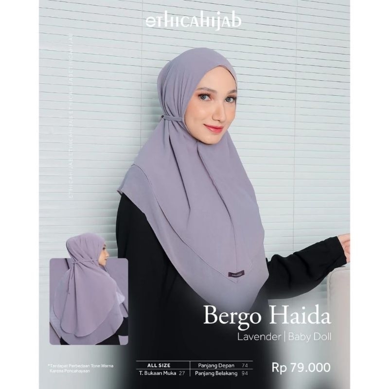 ETHICA HIJAB BERGO HAIDA