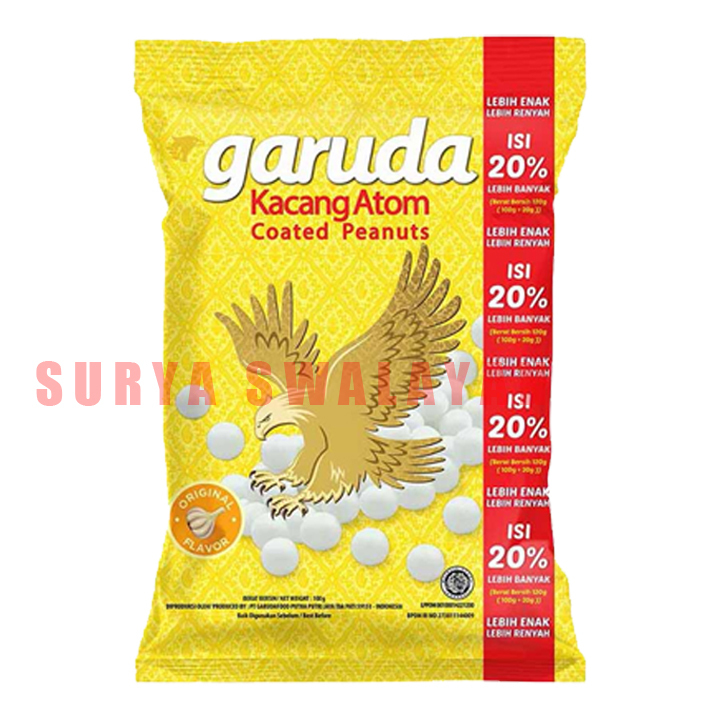 

Garuda Kacang Atom 100 + 20 gr #SNS