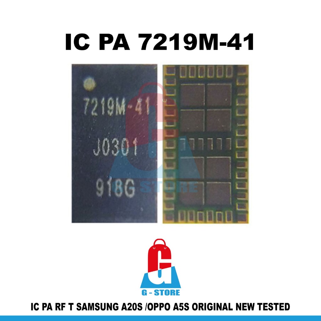 IC PA RF OPPO A5S-SAMSUNG A20S -7219M-41