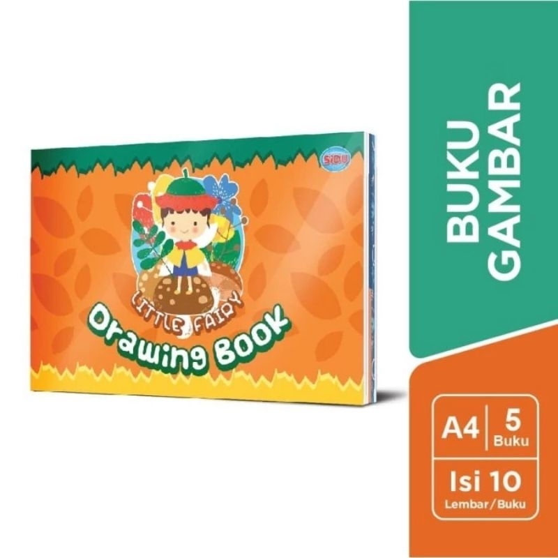 Buku Gambar Sidu A4 isi 10's