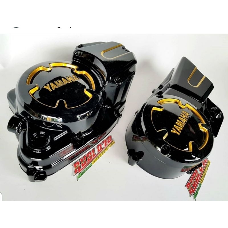 BLOK MESIN RX KING RXKING NEW RX SPESIAL CAT HITAM LIS GOLD  KILAP GLOSSI