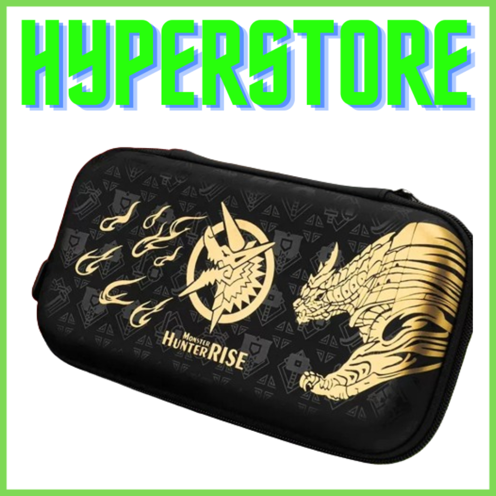 Pouch Tas Untuk Nintendo Switch OLED V2 Tas Storage Carrying Bag Case Monster Hunter