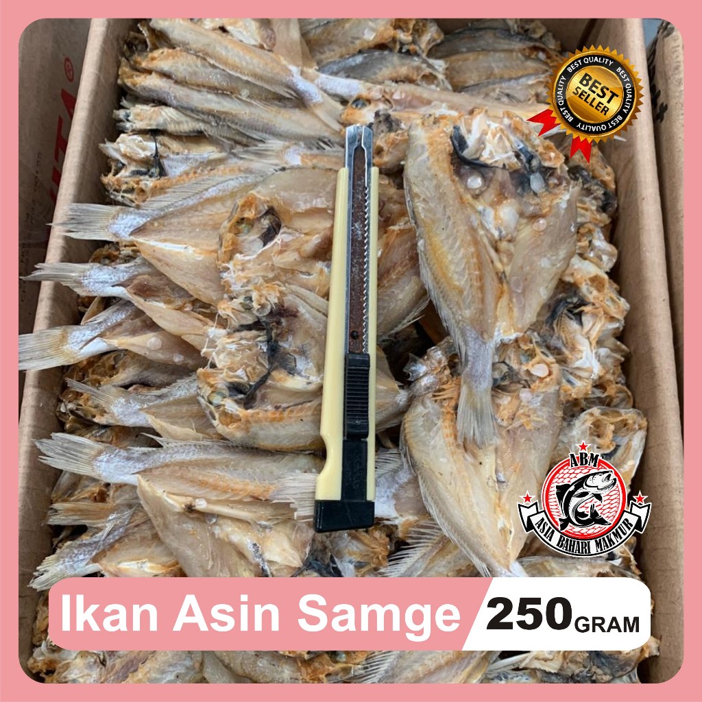 

Ikan Asin Samge Belah Ikan Asin Samge Super Kering Kepala Batu Belahan 250 Gram