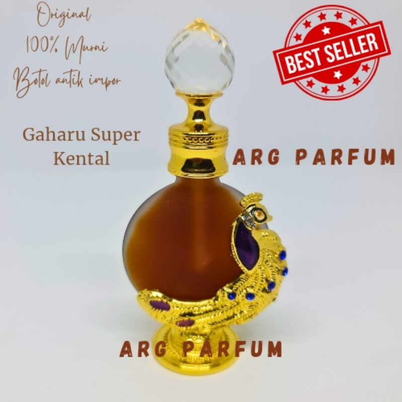 Minyak Gaharu Oud Super Kental / Gahru Dihnil Oud Original Impor Murni Non Alkohol
