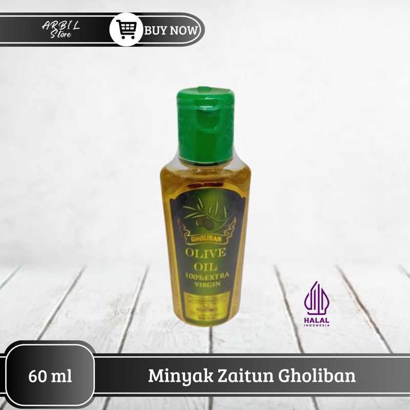 

Minyak Zaitun Gholiban 60 ml Olive Oil 100% Extra Virgin