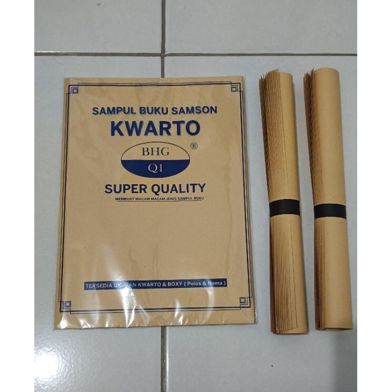 

sampul buku cokelat Samson kwarto