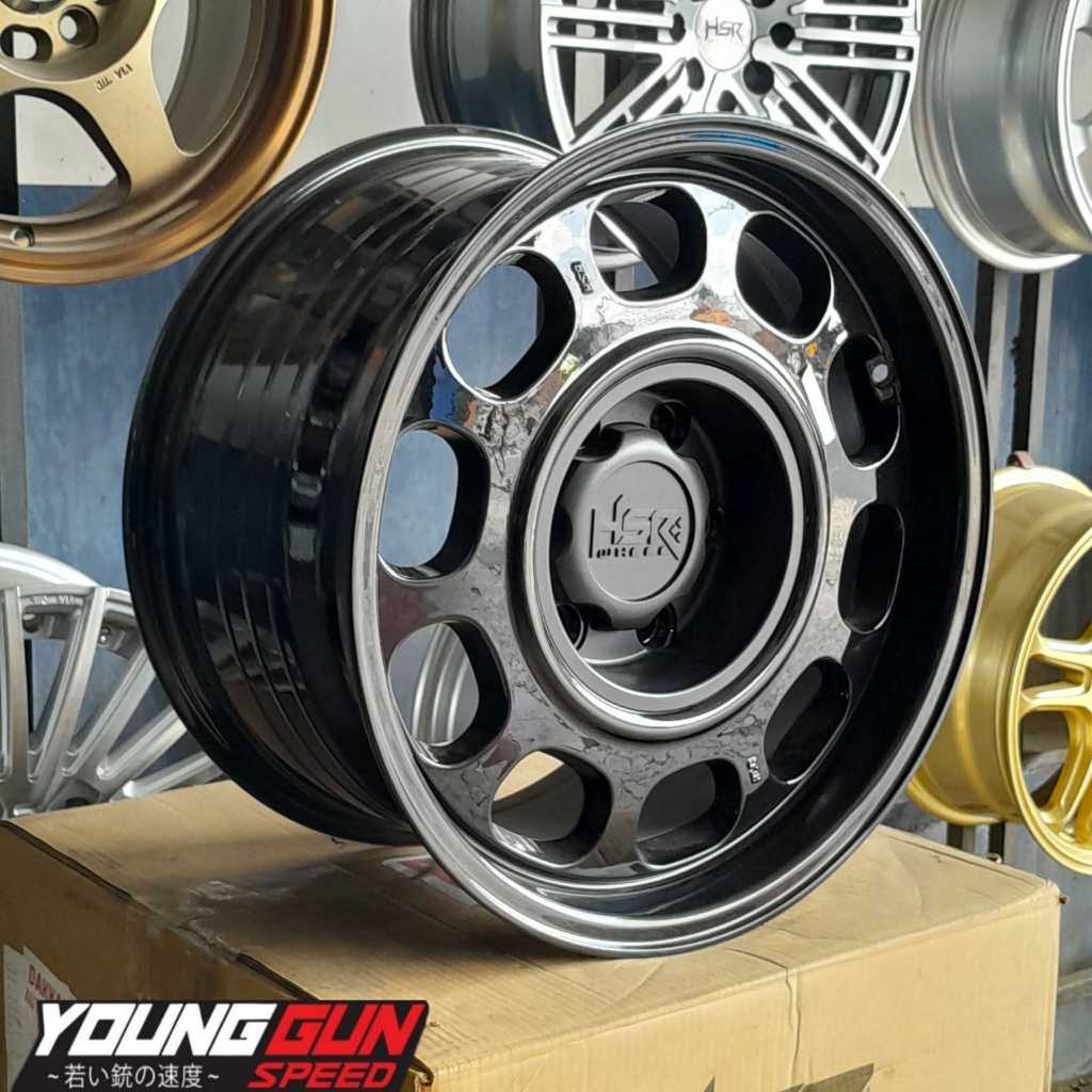 Pelek Offroad Ring 17 Untuk Fortuner Free Ongkir Velg HSR Type K L G Glossy Black