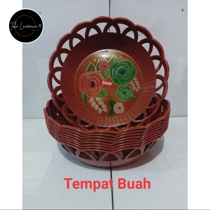 Tempat Keranjang Buah Plastik / kranjang buah