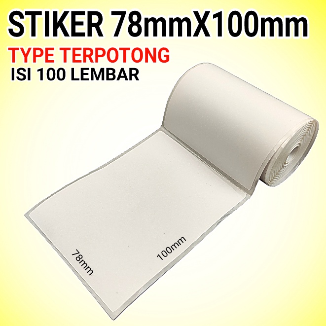 

KES THERMAL LABEL STICKER 78 X 1 MM ISI 1pcs