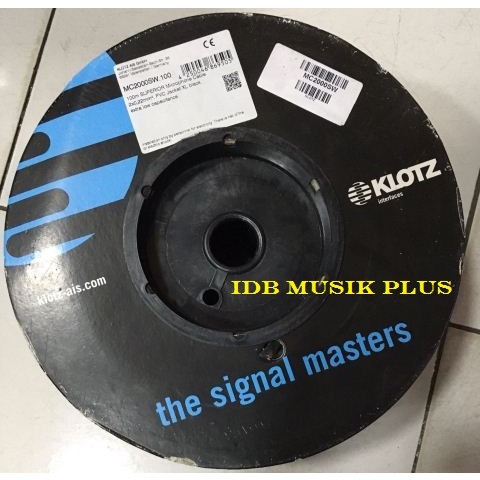 Kabel Mic Klotz MC2000 MC 2000 Microphone Kabel Original