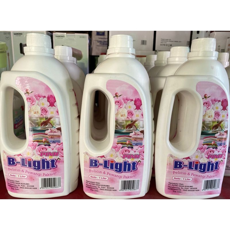 PELICIN DAN PEWANGI PAKAIAN B-LIGHT 1Liter