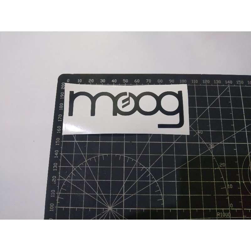 

cutting stiker moog