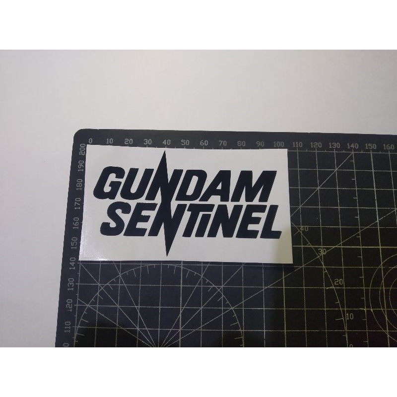 

cutting stiker gundam sentinel