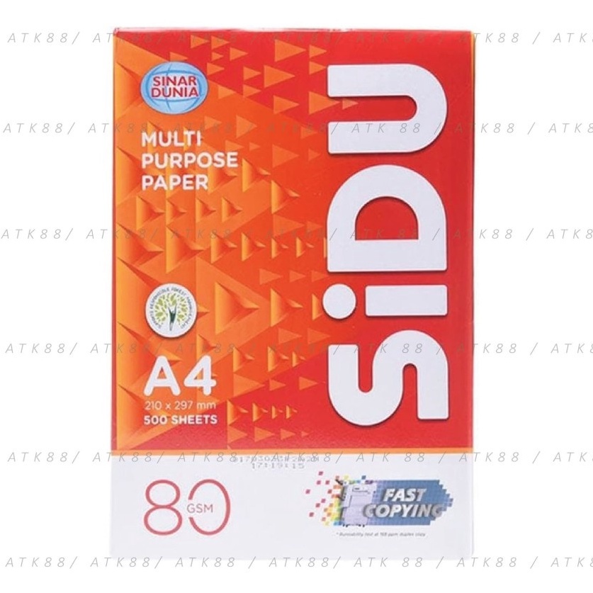 

Kes HVS A4 8 gsm Sidu
