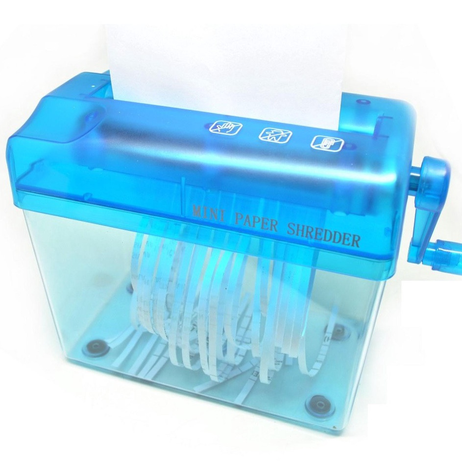 

Terkini Mesin Penghancur Pemotong Giling Kes Manual Hand Shredder Paper