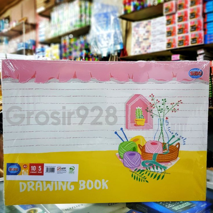 

Trendy Drawing Book Buku Gambar A3 Sidu isi 5