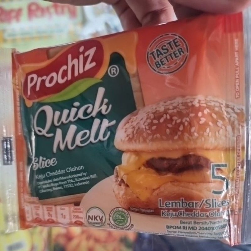 

Prochiz Quick Melt Keju (5) Slice