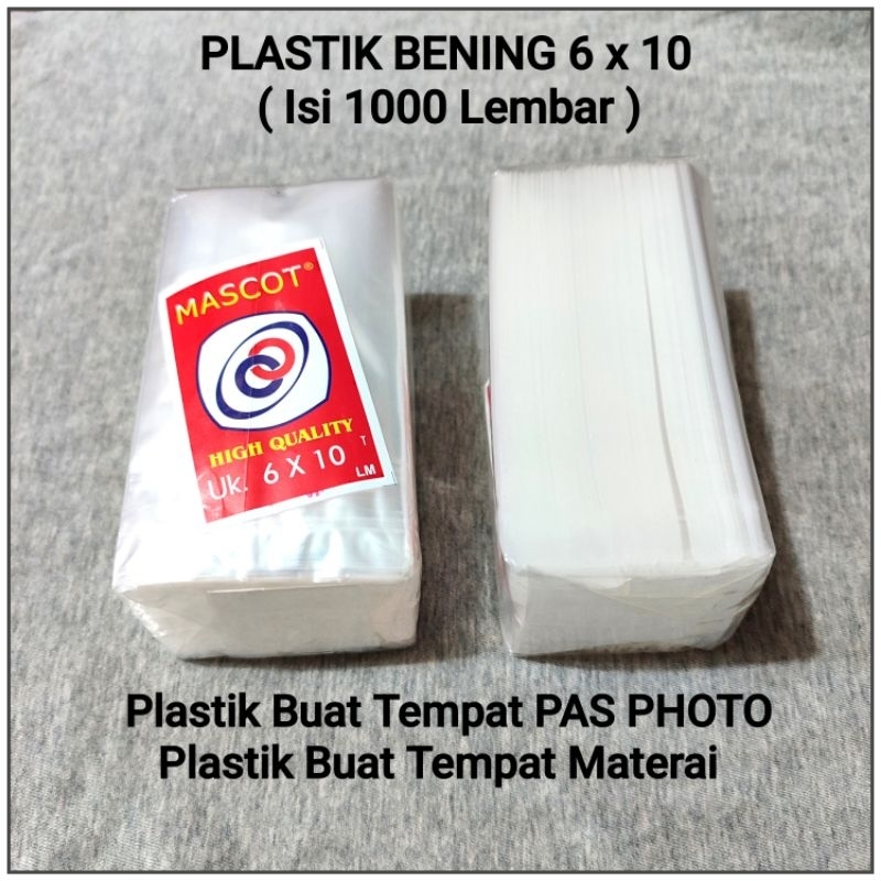 

1 Pak Plastik Bening Isi 1000 Lembar