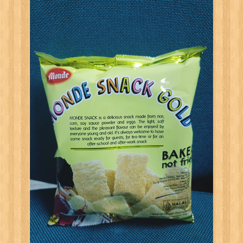 

MONDE SNACK GOLD 27gr