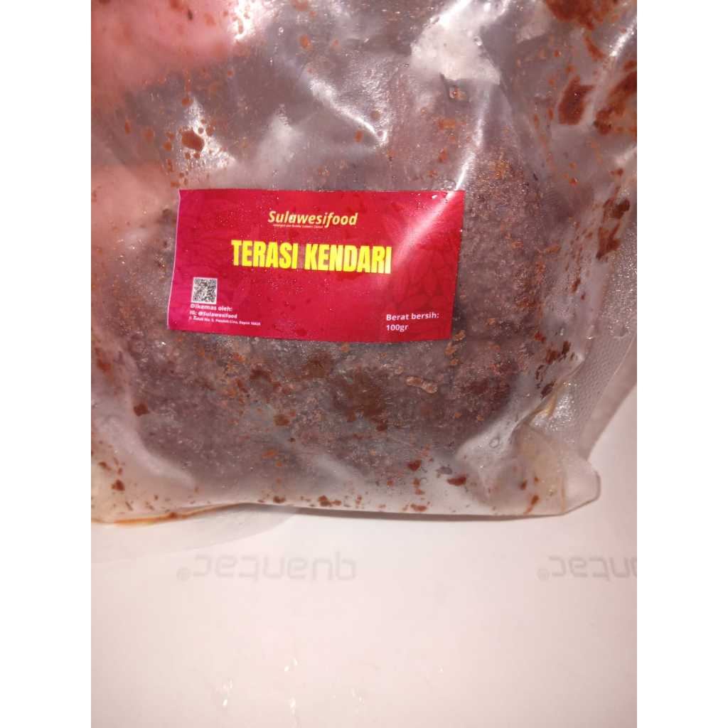 

Terasi goreng matang kendari