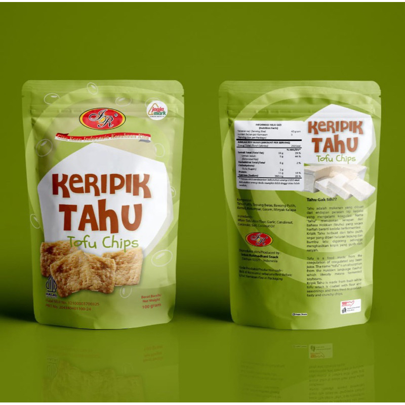 

Kripik Keripik Tahu Original 80 gram Intan Rahmadhani Snack IR Oleh Oleh Jogja