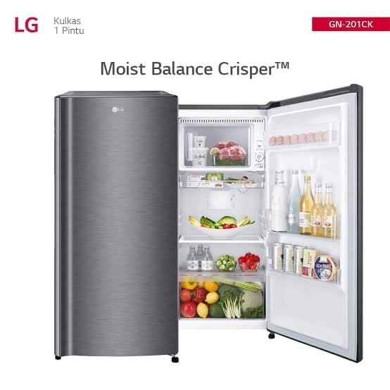Kulkas LG 1 Pintu GN-201CK 201 CLD GN201 GN201CL 201CLD