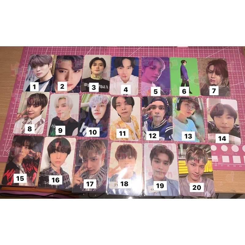 [READY STOCK] PHOTOCARD NCT 127 JAEHYUN DOYOUNG HAECHAN YUTA JUNGWOO JOHNNY TAEIL STICKER SLOW ACID 