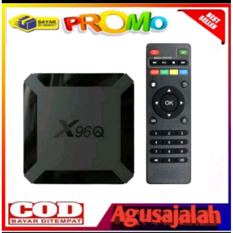 COD TV BOX X96 SMART TV BOX ANDROID 13 RAM 4G. ROM 64GB