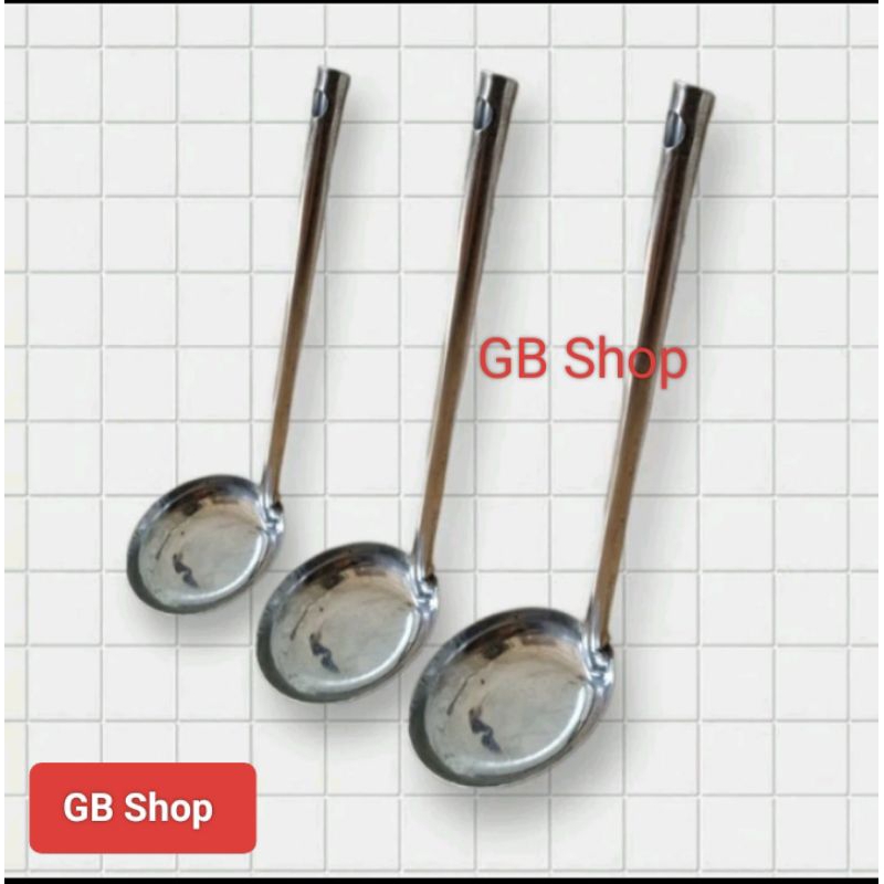 irus murah  centong sayur irus kecil full stainless