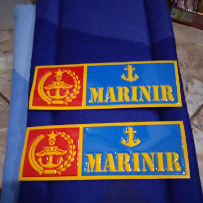 

Stiker embos Nopol Marinir